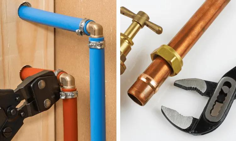 The Pros and Cons of Copper vs. PEX Plumbing